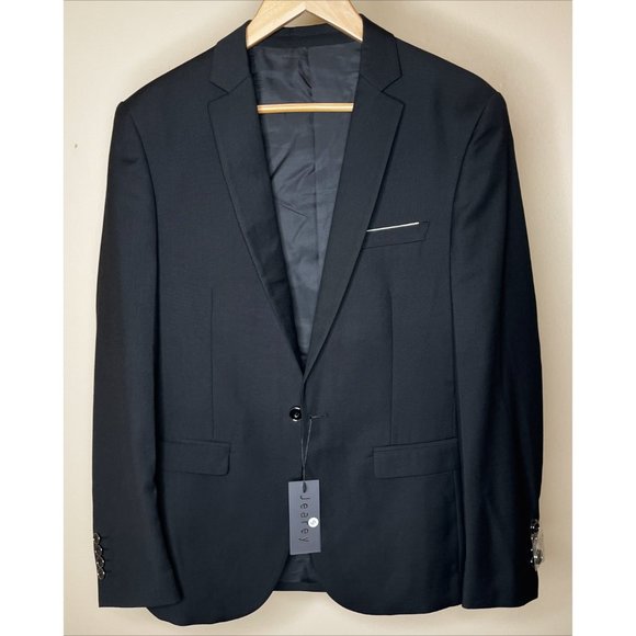 NWT Jearey Men's Slim Fit One Button Blazer - Picture 6 of 16
